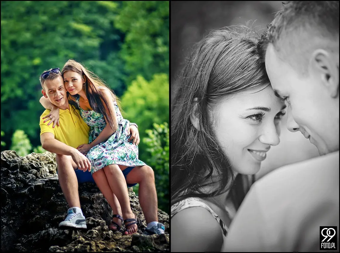 sesja narzeczeńska pieskowa skała,plener ślubny w ojcowie