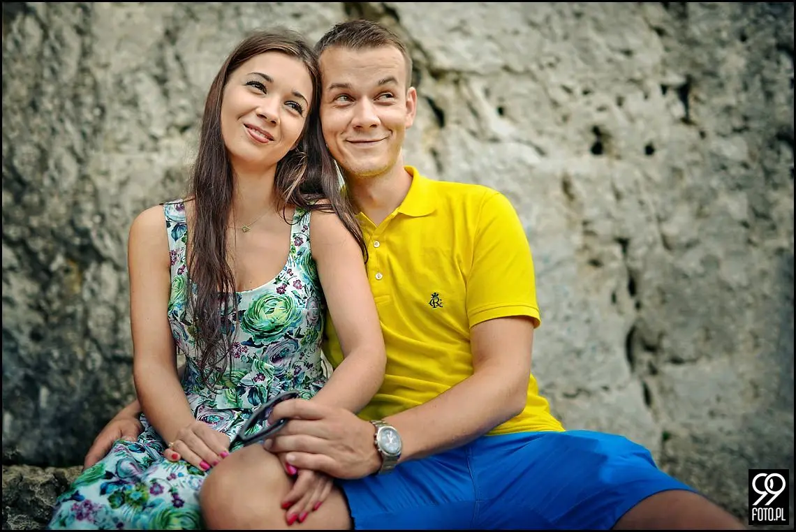 sesja narzeczeńska pieskowa skała,plener ślubny w ojcowie