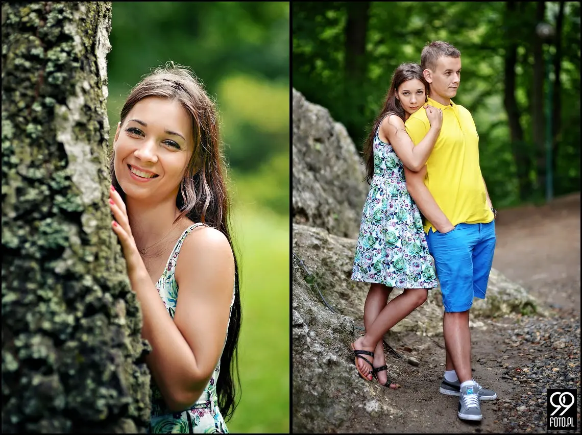 sesja narzeczeńska pieskowa skała,plener ślubny w ojcowie