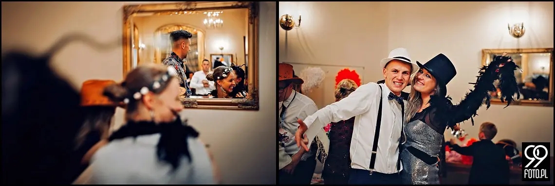 reportaż ślubny jordanów,zdjęcia ślubne restauracja dworek fantazja