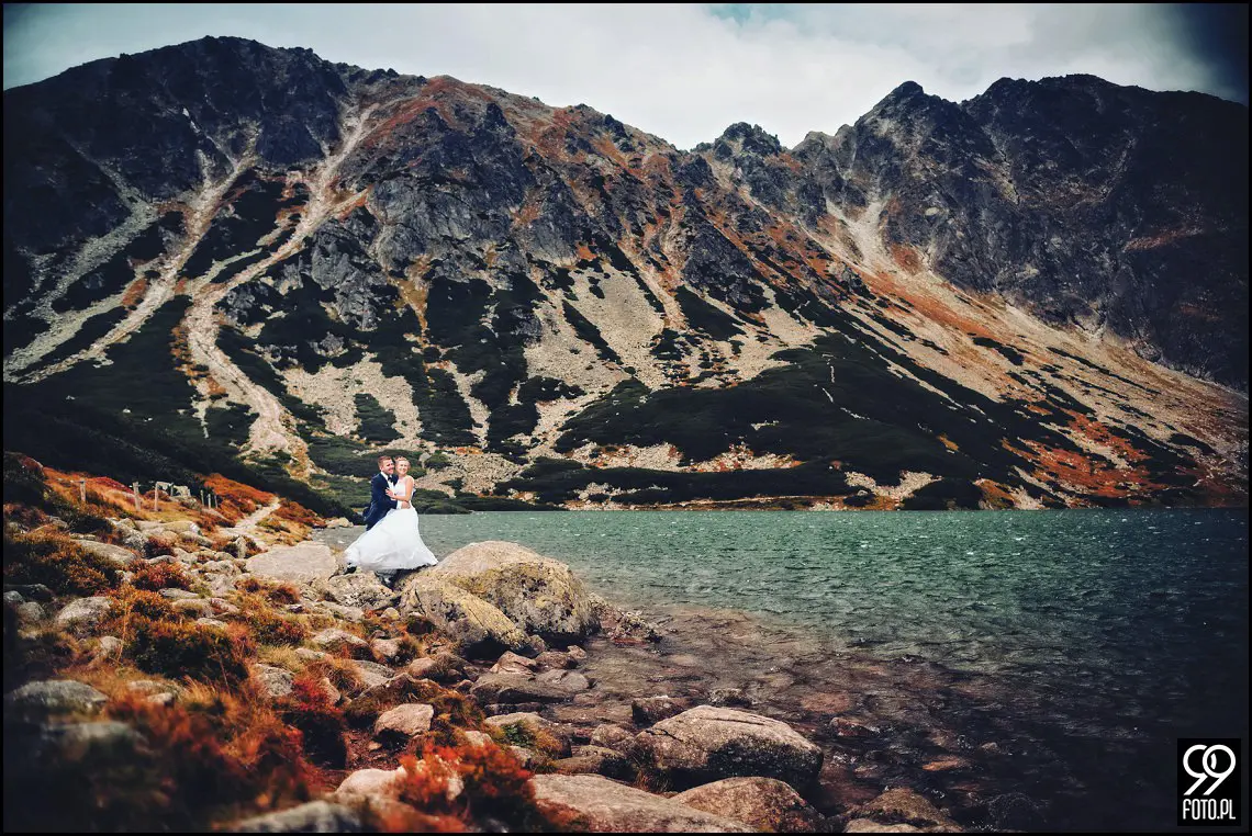 Opactwo Cystersów Mogiła, Plener ślubny Czarny Staw Gąsienicowy, Sesja zdjęciowa Kasprowy Wierch