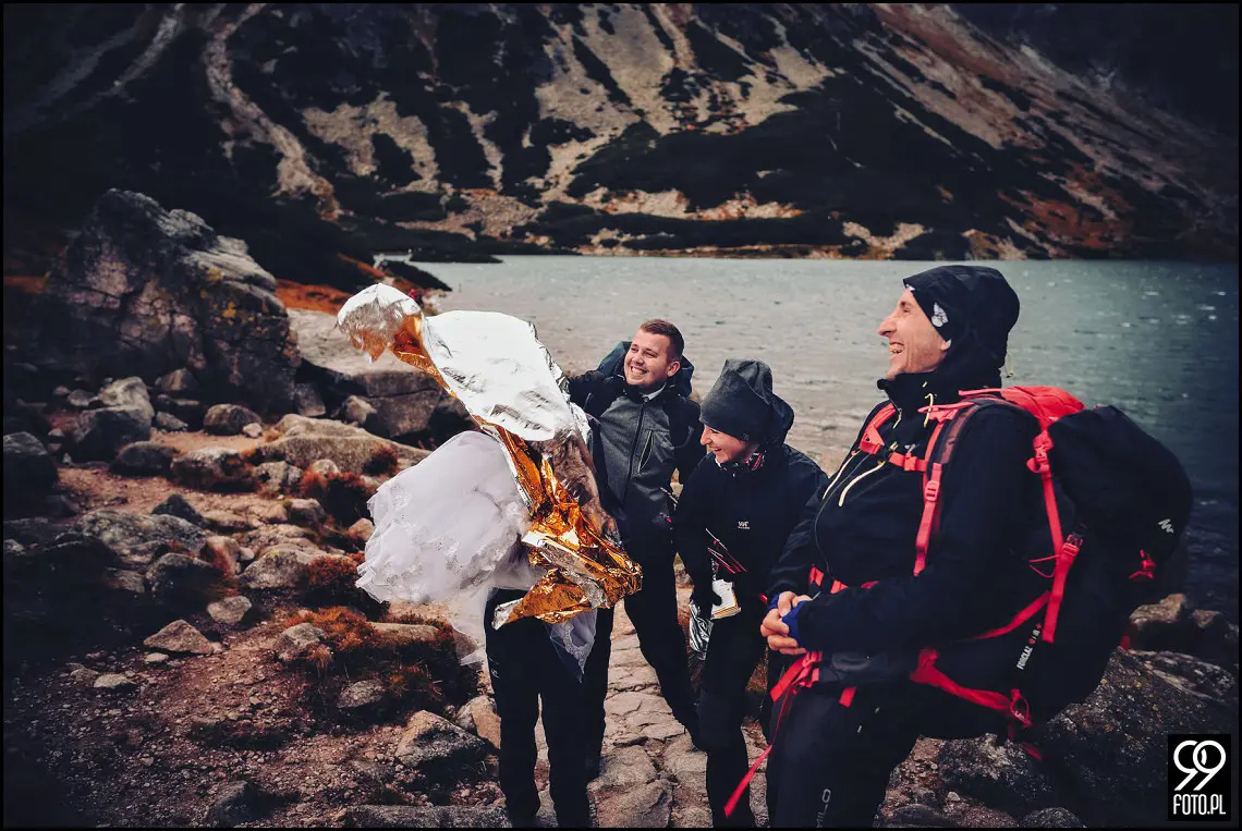 Opactwo Cystersów Mogiła, Plener ślubny Czarny Staw Gąsienicowy, Sesja zdjęciowa Kasprowy Wierch