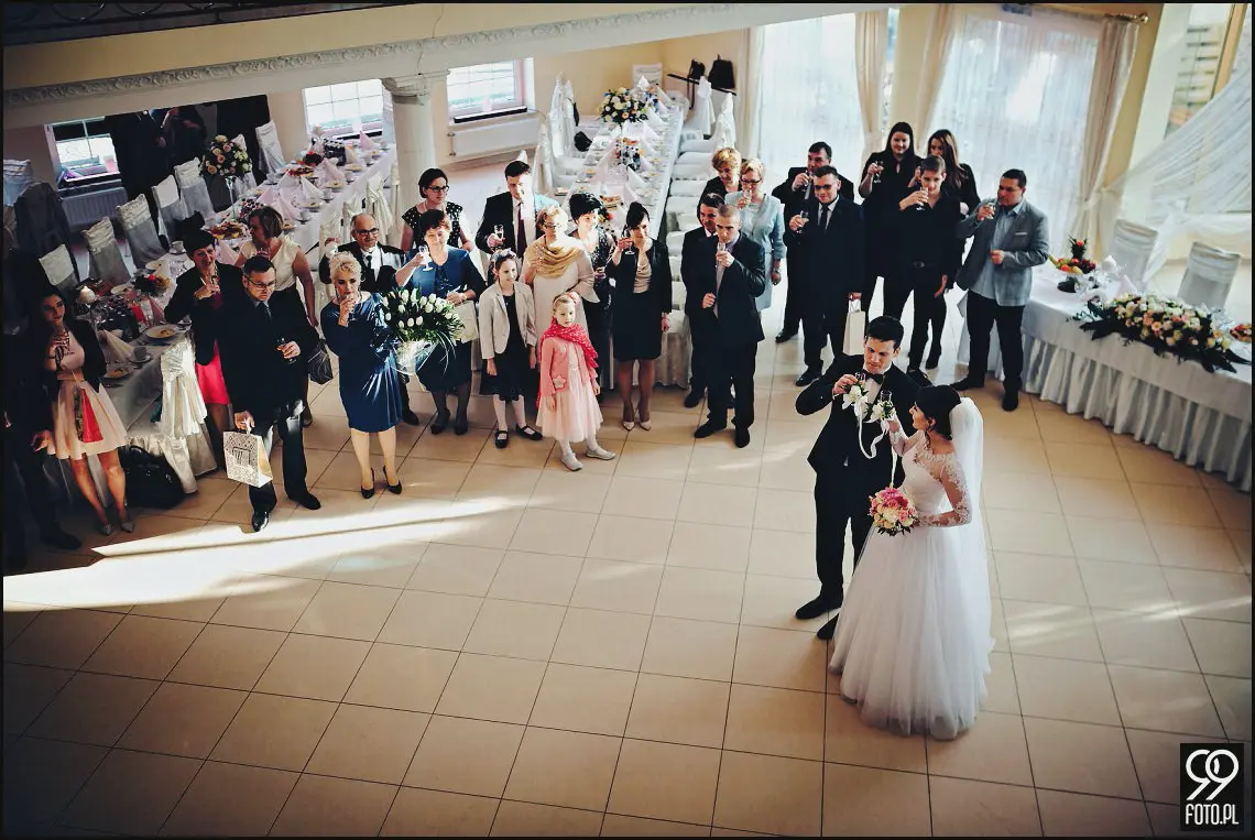 Hotel Margerita Kraków, magiczny wystrój sali weselnej, ślub w Krakowie