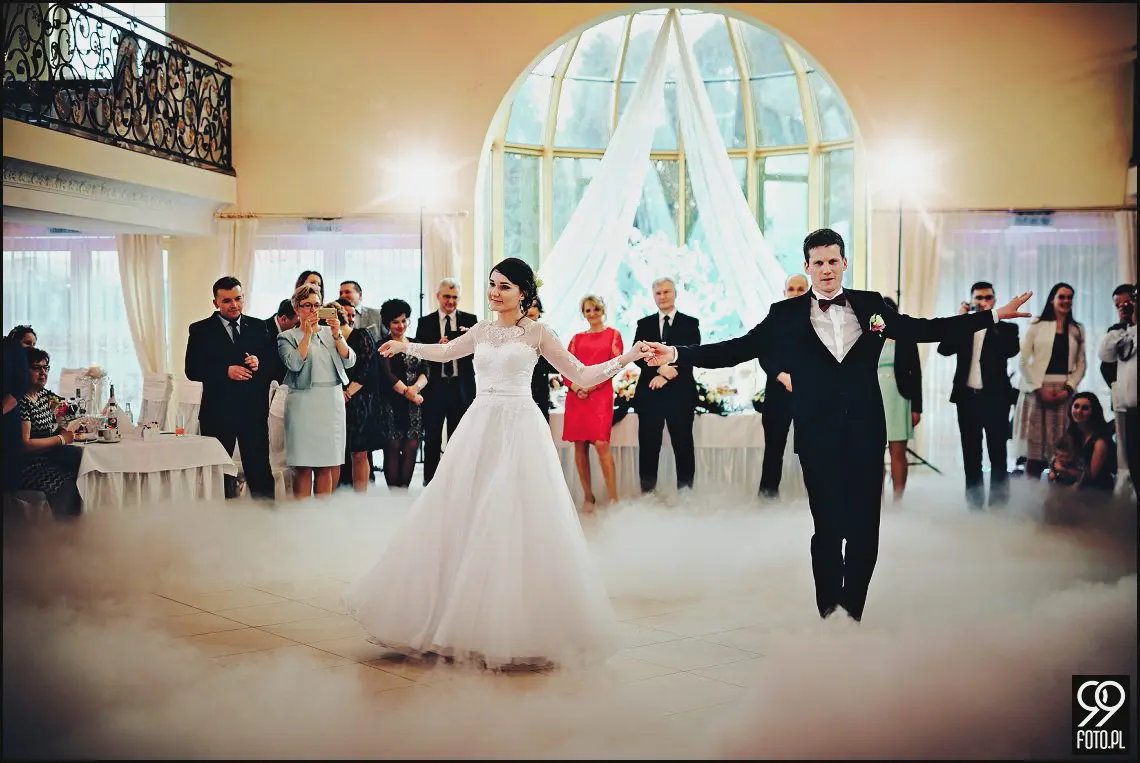 Hotel Margerita Kraków, magiczny wystrój sali weselnej, ślub w Krakowie