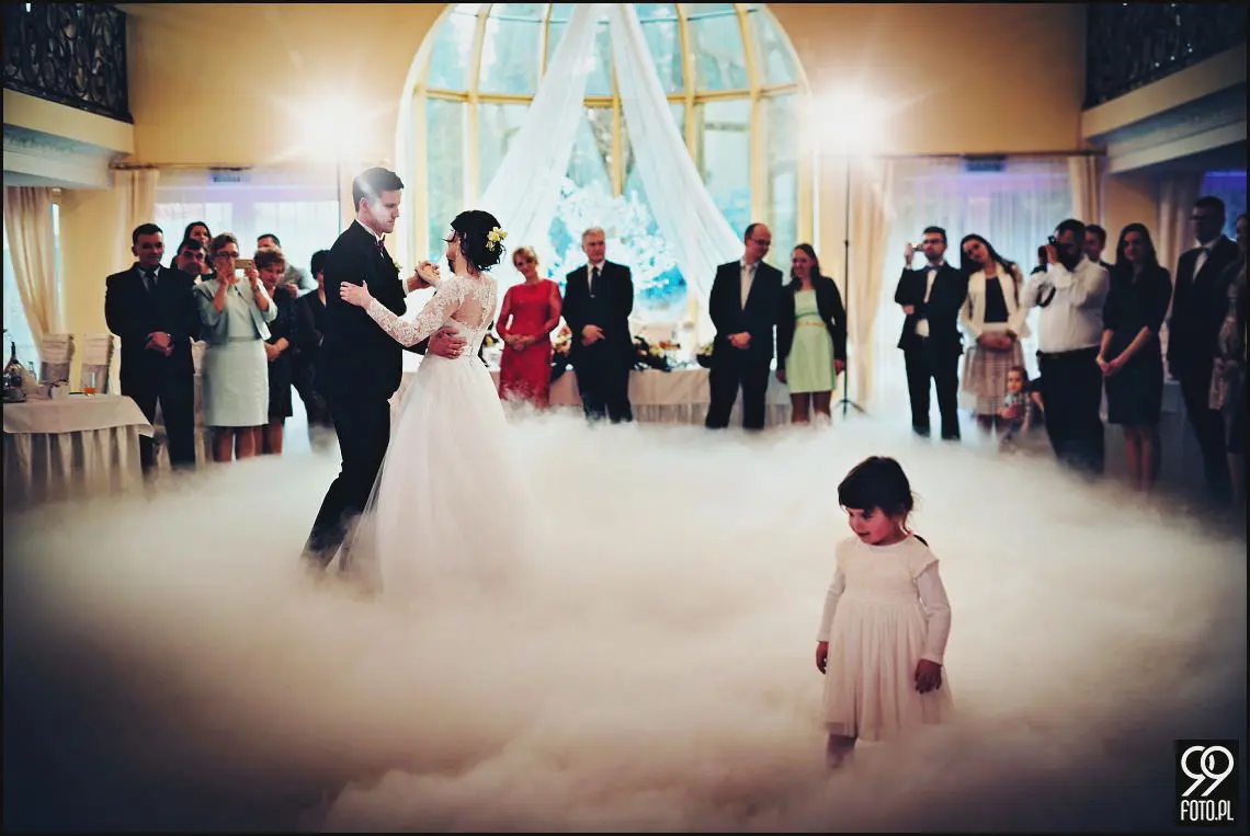 Hotel Margerita Kraków, magiczny wystrój sali weselnej, ślub w Krakowie