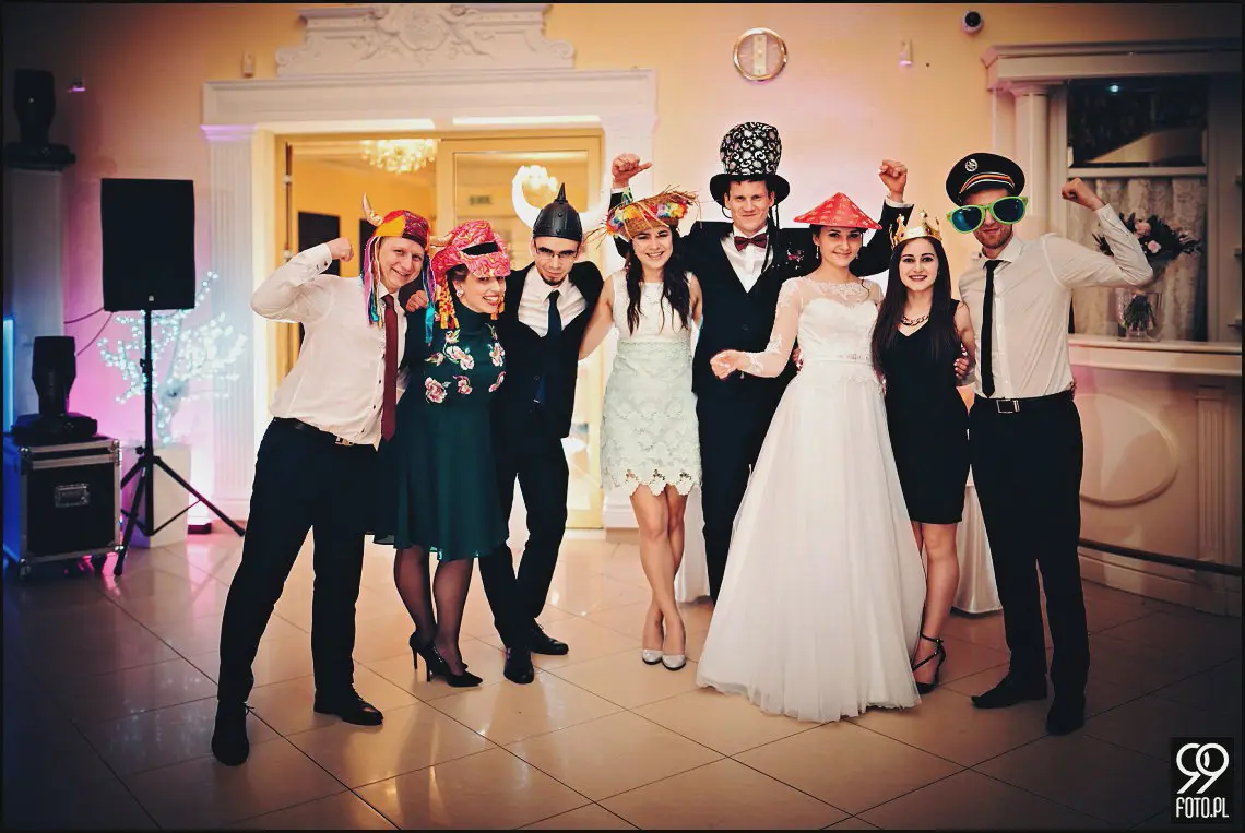 Hotel Margerita Kraków, magiczny wystrój sali weselnej, ślub w Krakowie