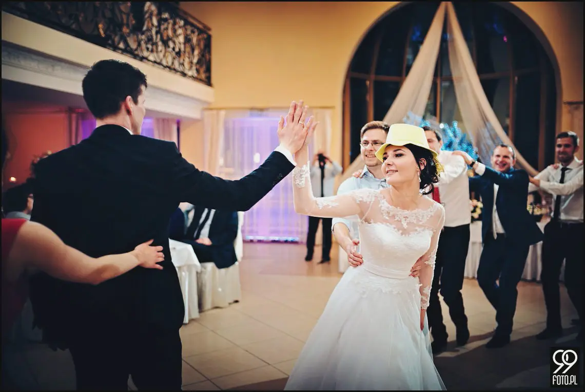 Hotel Margerita Kraków, magiczny wystrój sali weselnej, ślub w Krakowie