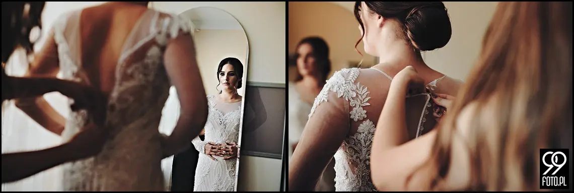 Zielone Wzgórze Koniusza, fotograf ślubny Proszowice, garbus do ślubu