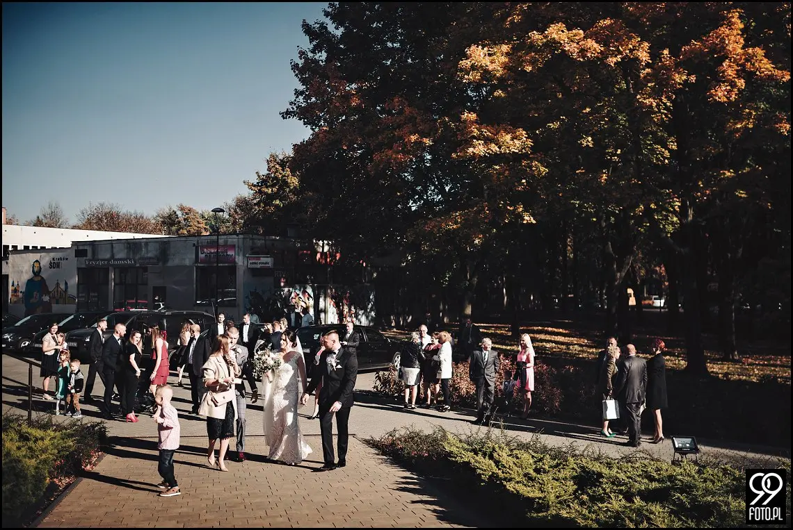 Zielone Wzgórze Koniusza, fotograf ślubny Proszowice, garbus do ślubu