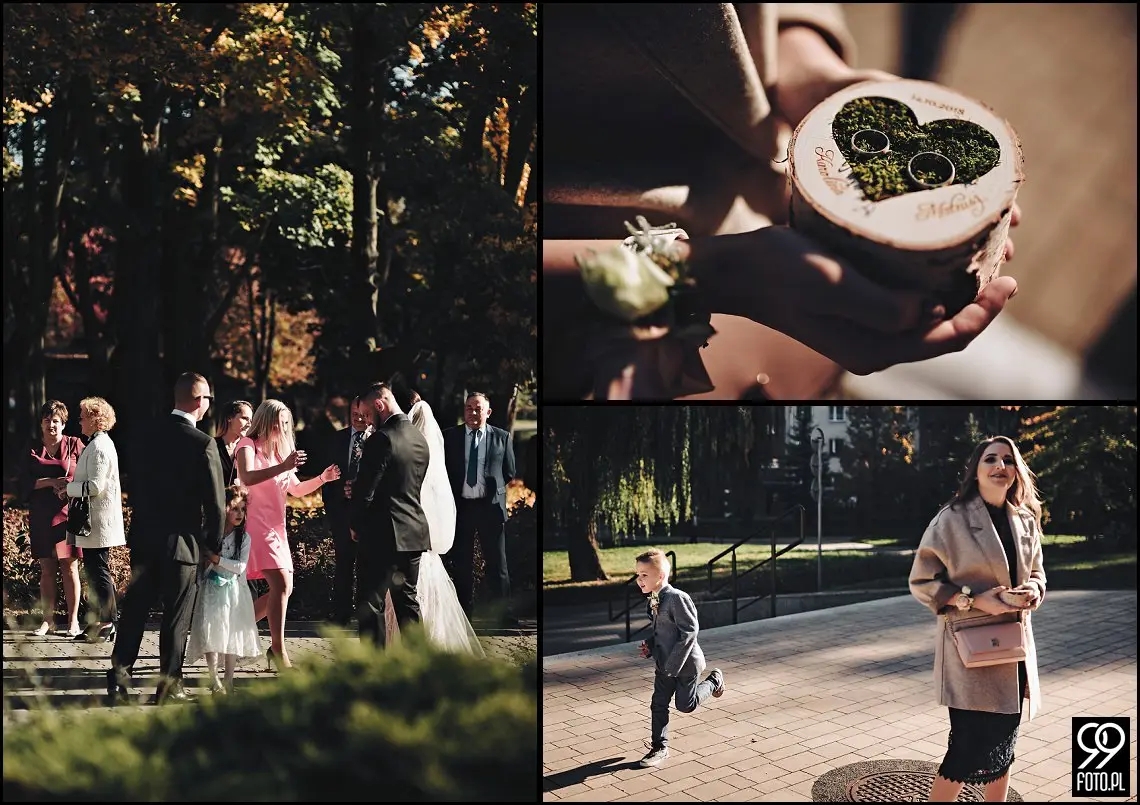 Zielone Wzgórze Koniusza, fotograf ślubny Proszowice, garbus do ślubu