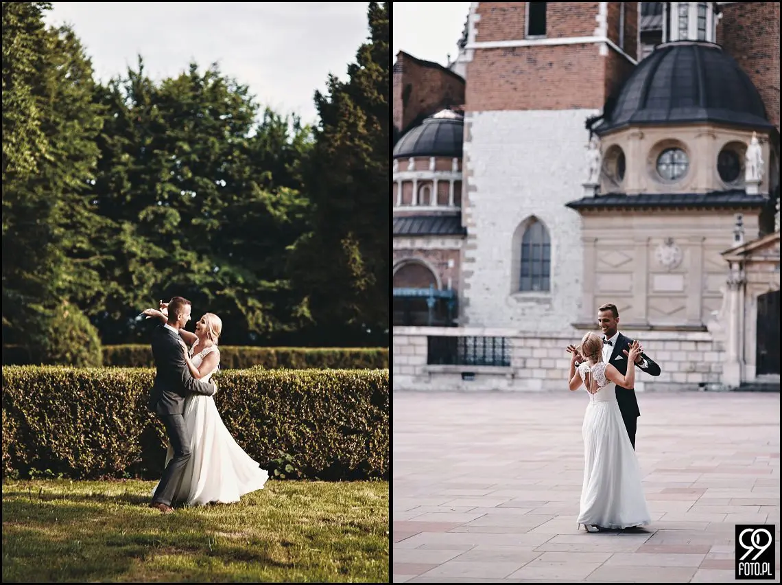 pomysł na sesję zdjęciową, ciekawe miejsca w krakowie, zdjęcia pary młodej w plenerze