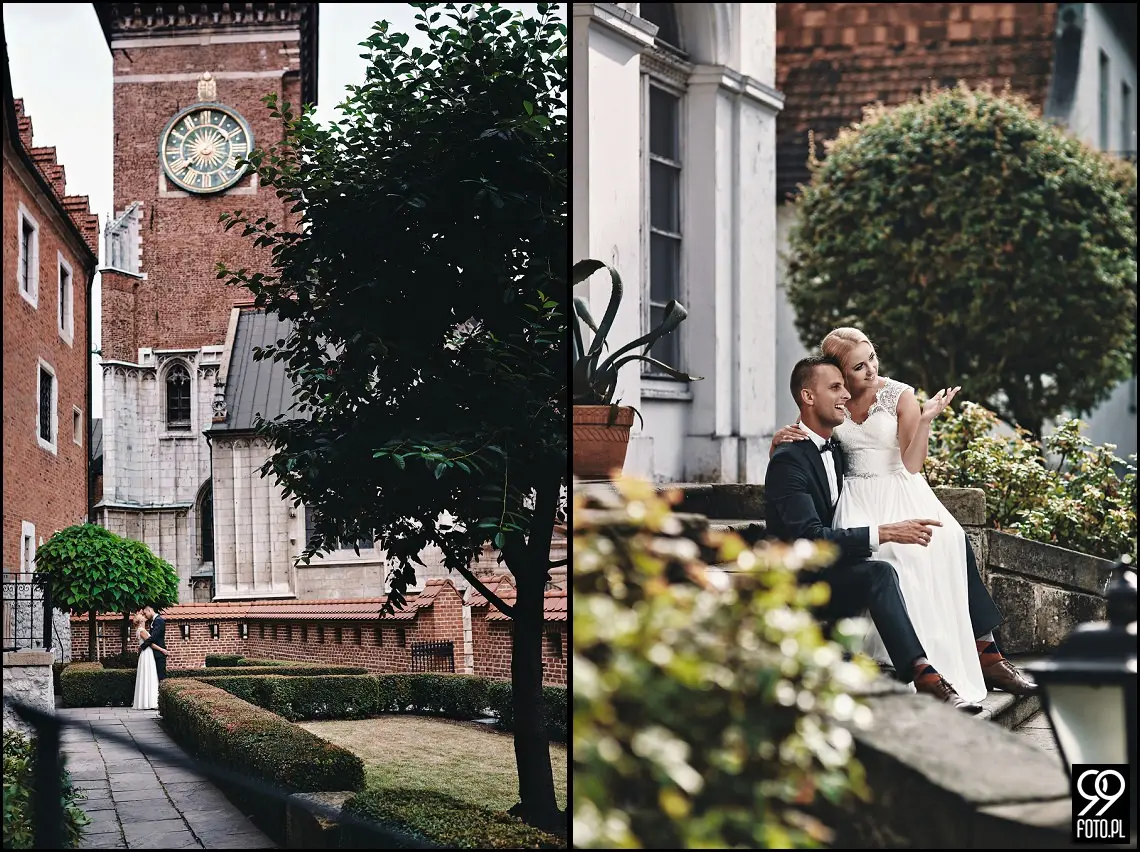 pomysł na sesję zdjęciową, ciekawe miejsca w krakowie, zdjęcia pary młodej w plenerze