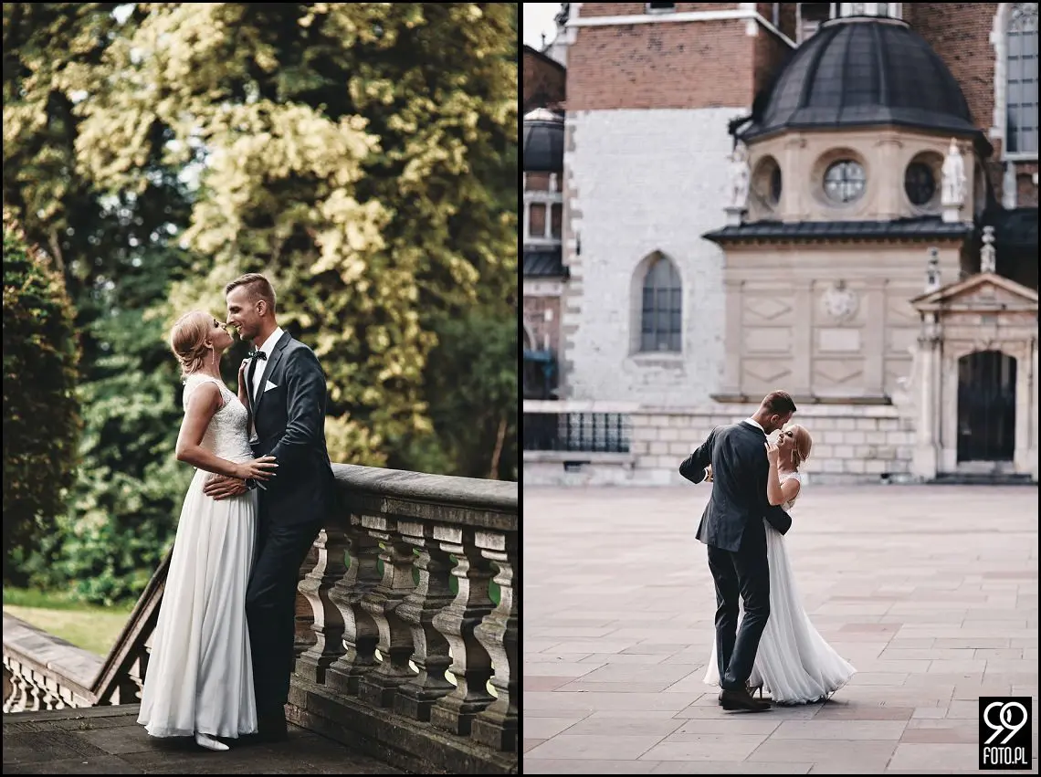 pomysł na sesję zdjęciową, ciekawe miejsca w krakowie, zdjęcia pary młodej w plenerze