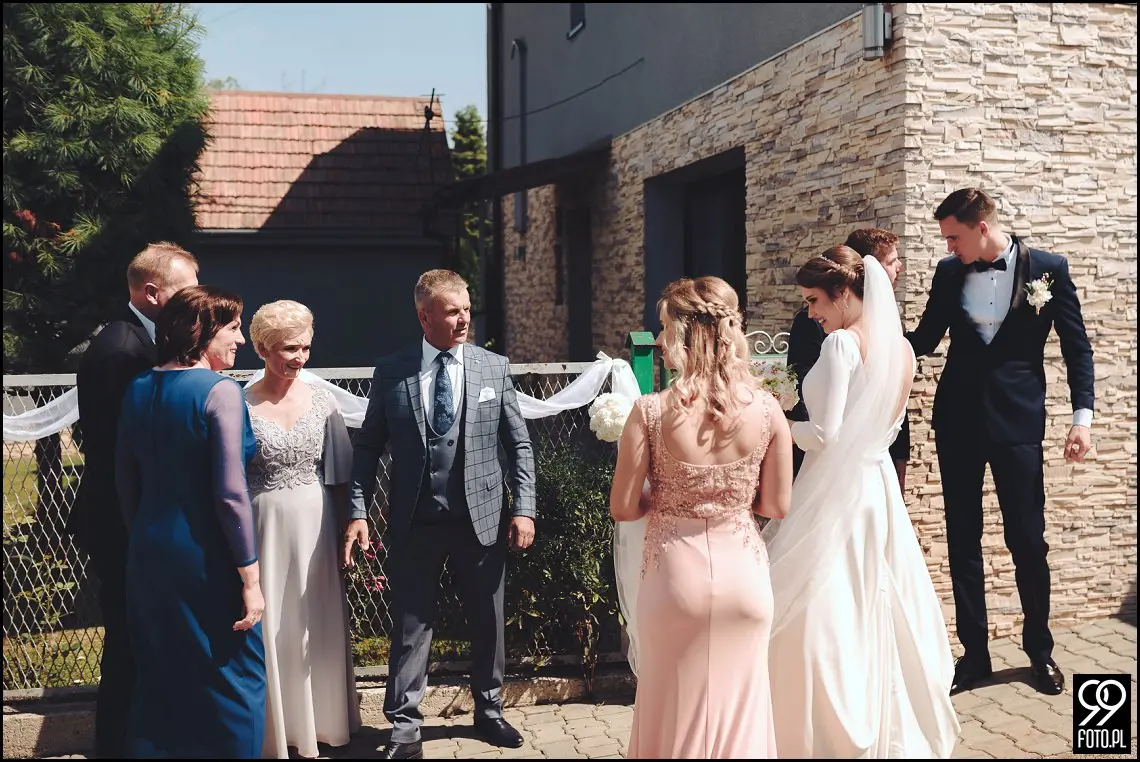 wesele Euforia Myślenice, plener Ślubny Dwór Mogilany, dobry fotograf Kraków