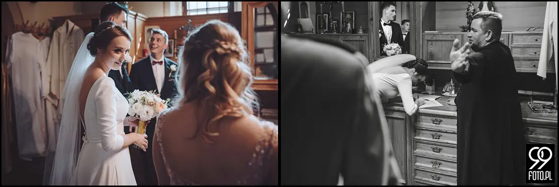 wesele Euforia Myślenice, plener Ślubny Dwór Mogilany, dobry fotograf Kraków