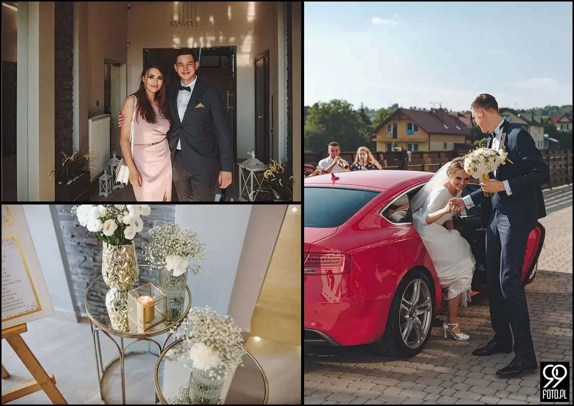 wesele Euforia Myślenice, plener Ślubny Dwór Mogilany, dobry fotograf Kraków