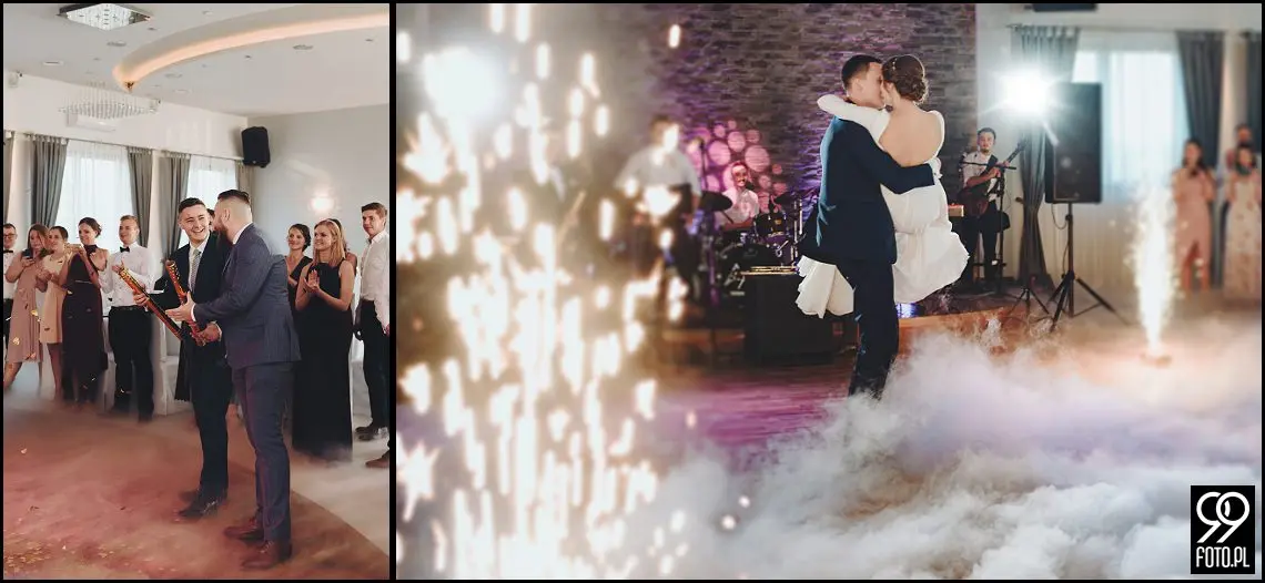 wesele Euforia Myślenice, plener Ślubny Dwór Mogilany, dobry fotograf Kraków