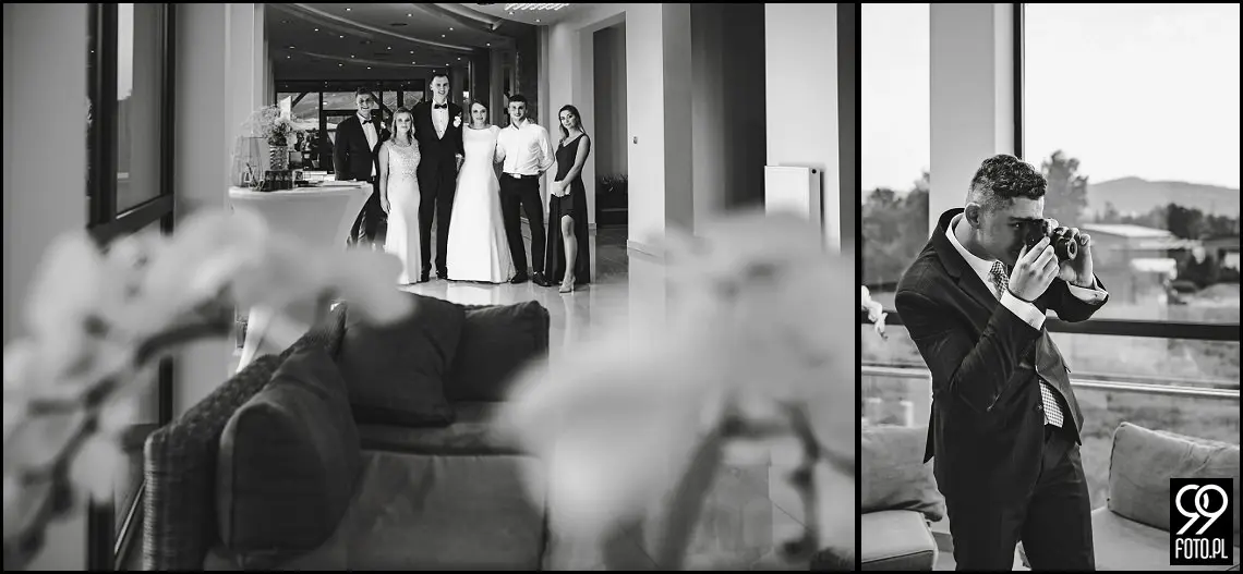 wesele Euforia Myślenice, plener Ślubny Dwór Mogilany, dobry fotograf Kraków