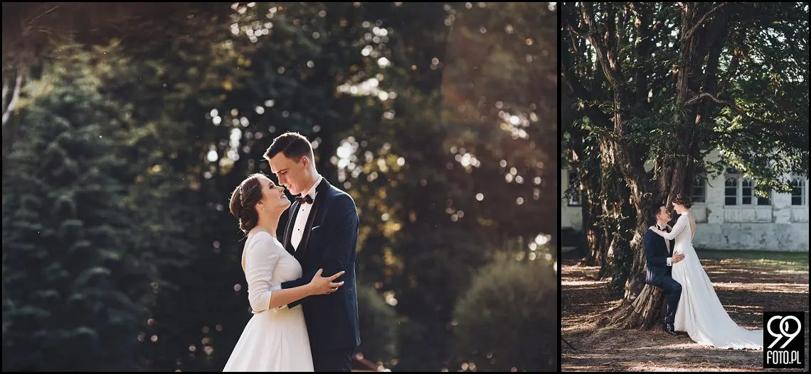 wesele Euforia Myślenice, plener Ślubny Dwór Mogilany, dobry fotograf Kraków