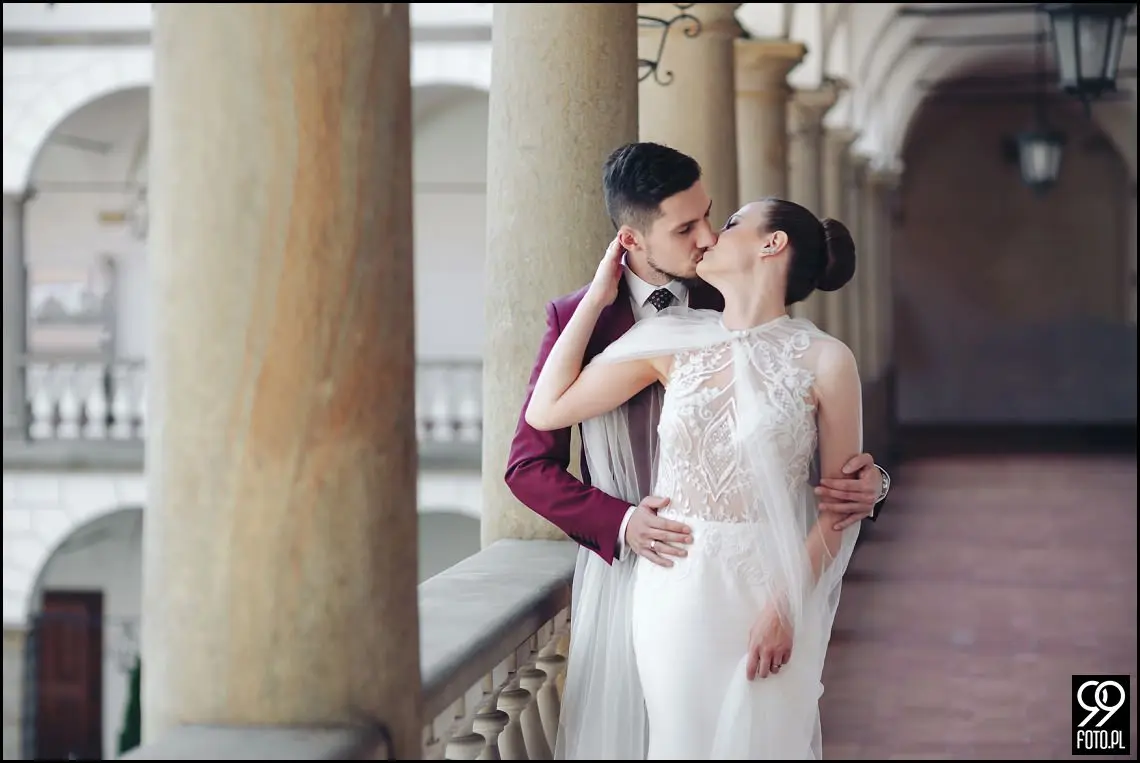 plener ślubny niepołomice, plener ślubny Zamek Króleski w Niepołomicach