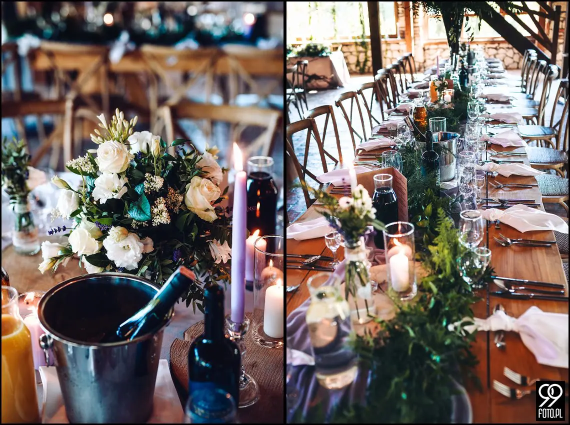 wesele w stylu boho, wesele w stodole, ślub w klimacie rustykalnym