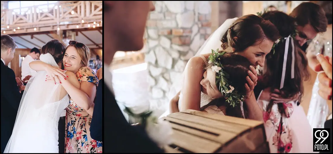 wesele w stylu boho, wesele w stodole, ślub w klimacie rustykalnym