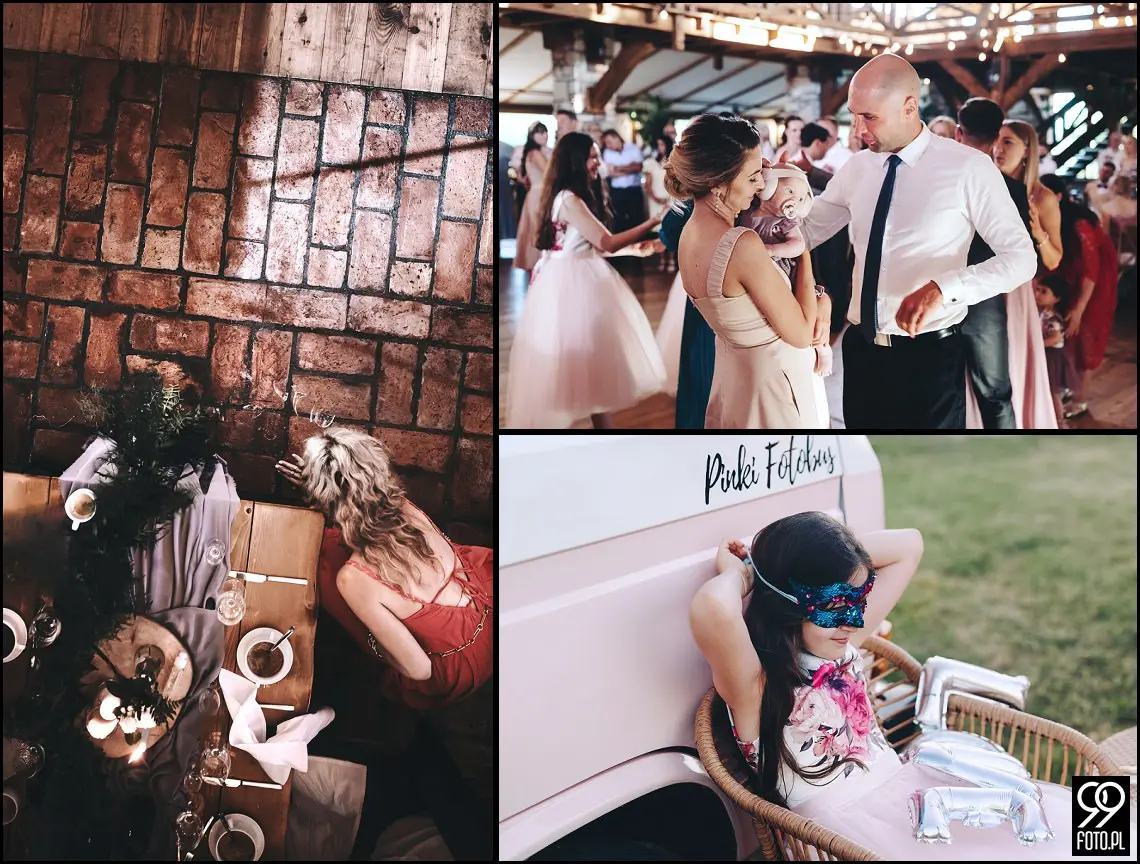 wesele w stylu boho, wesele w stodole, ślub w klimacie rustykalnym