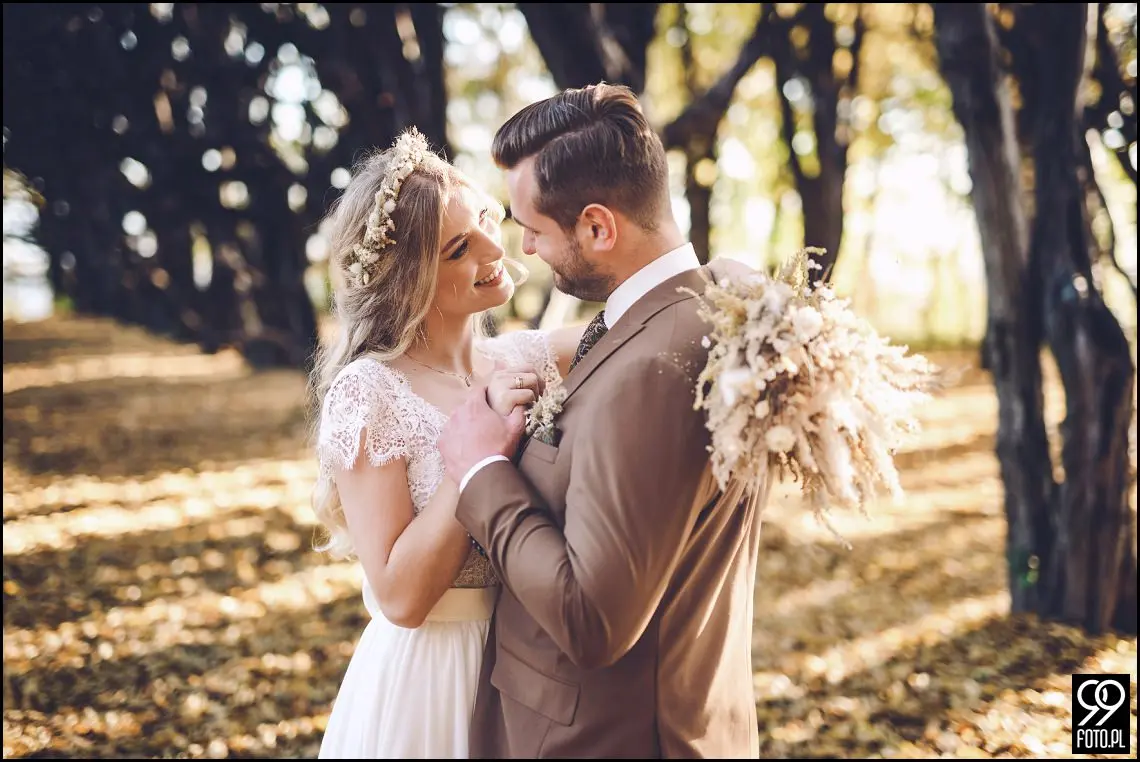 plener ślubny w Krakowie, Park Mogilany, Opactwo Benedyktynów Tyniec, sprawdzone miejsce plenerowe