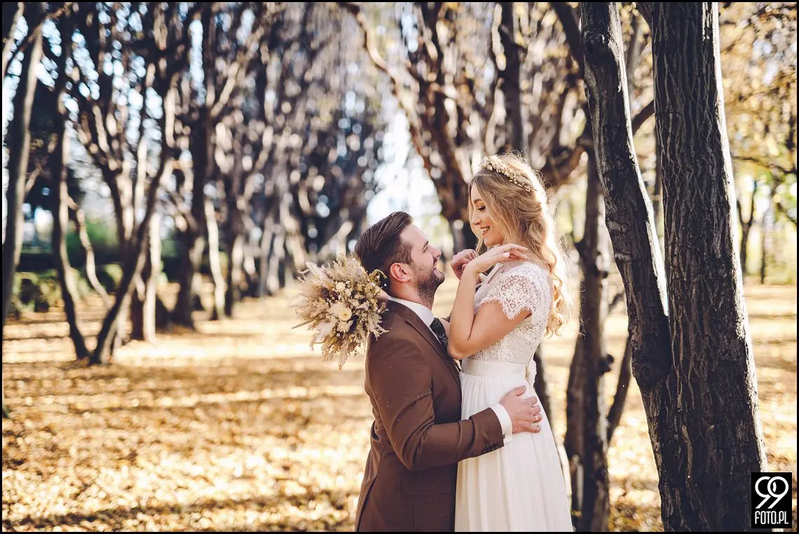 plener ślubny w Krakowie, Park Mogilany, Opactwo Benedyktynów Tyniec, sprawdzone miejsce plenerowe