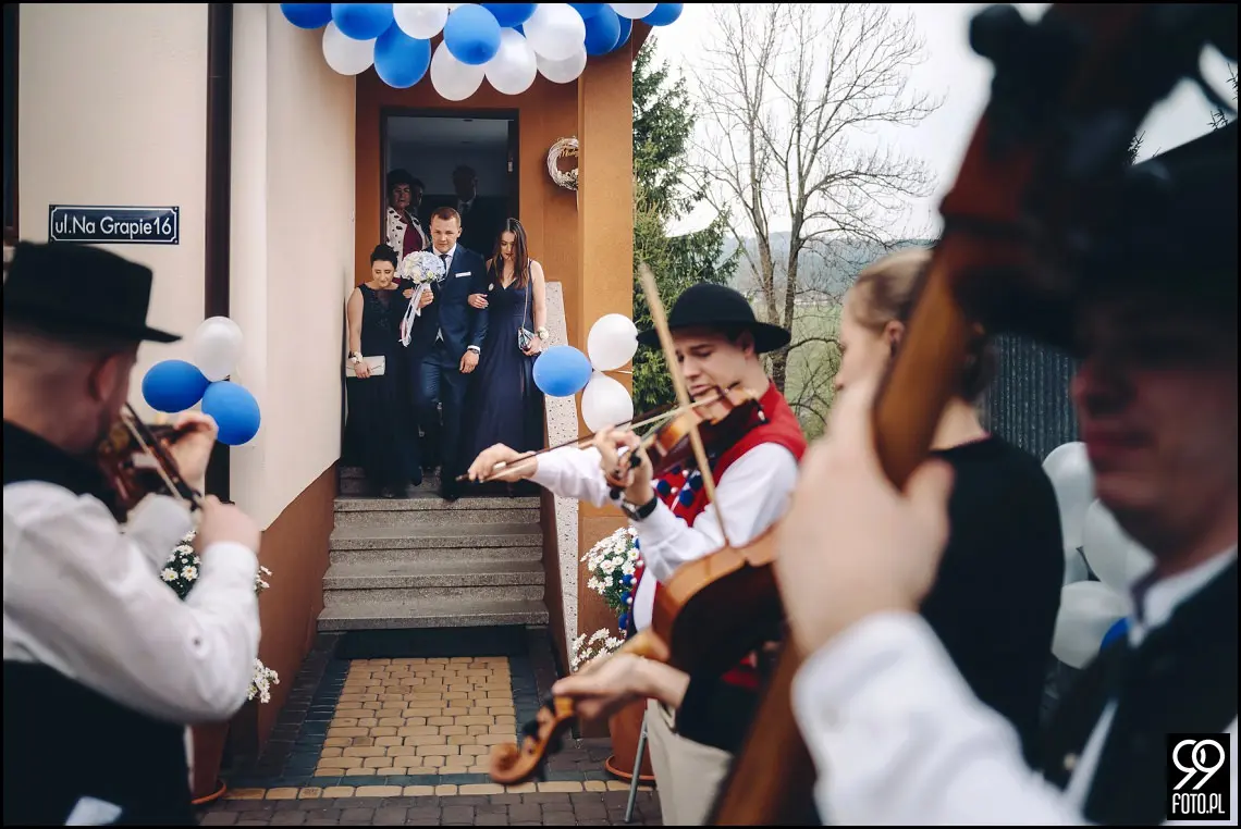 Hotel żywiecki, sala weselna Przyłękówka, wesele w Beskidach