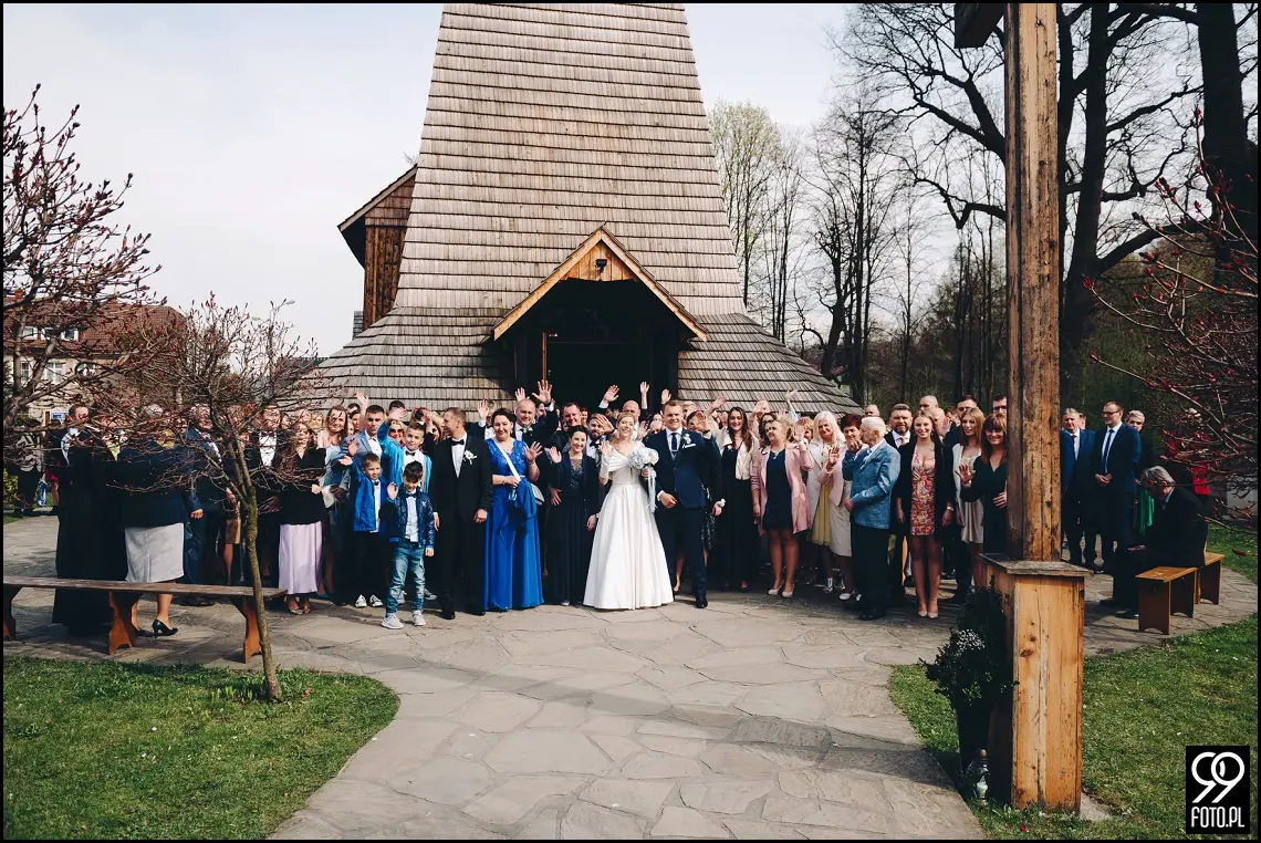 Hotel żywiecki, sala weselna Przyłękówka, wesele w Beskidach