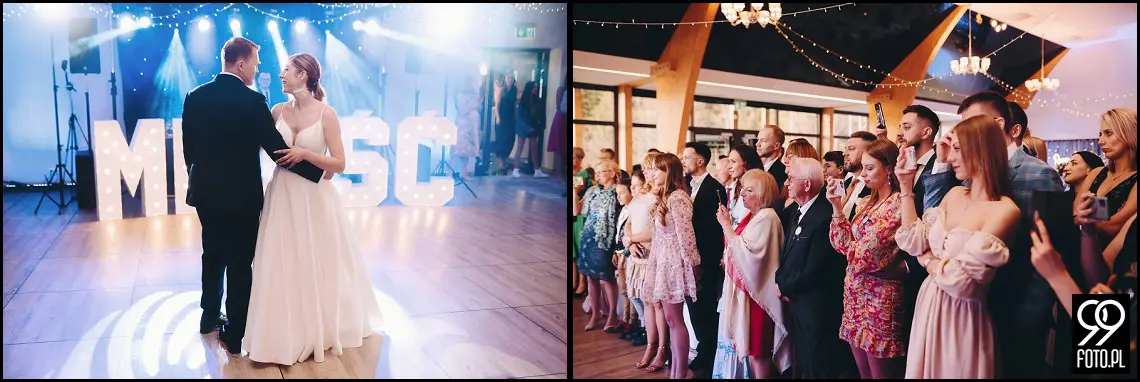 Hotel żywiecki, sala weselna Przyłękówka, wesele w Beskidach