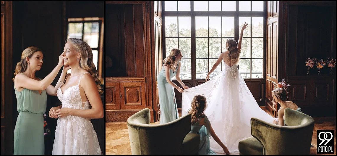 Pałac Goetz, ślub humanistyczny, amerykańskie wesele w Polsce