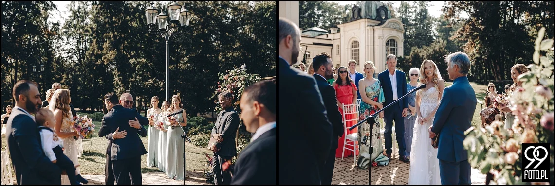 Pałac Goetz, ślub humanistyczny, amerykańskie wesele w Polsce