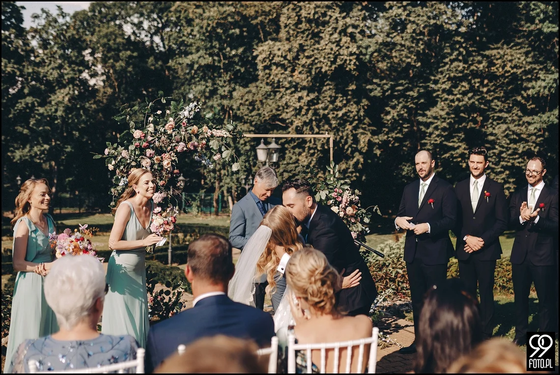 Pałac Goetz, ślub humanistyczny, amerykańskie wesele w Polsce