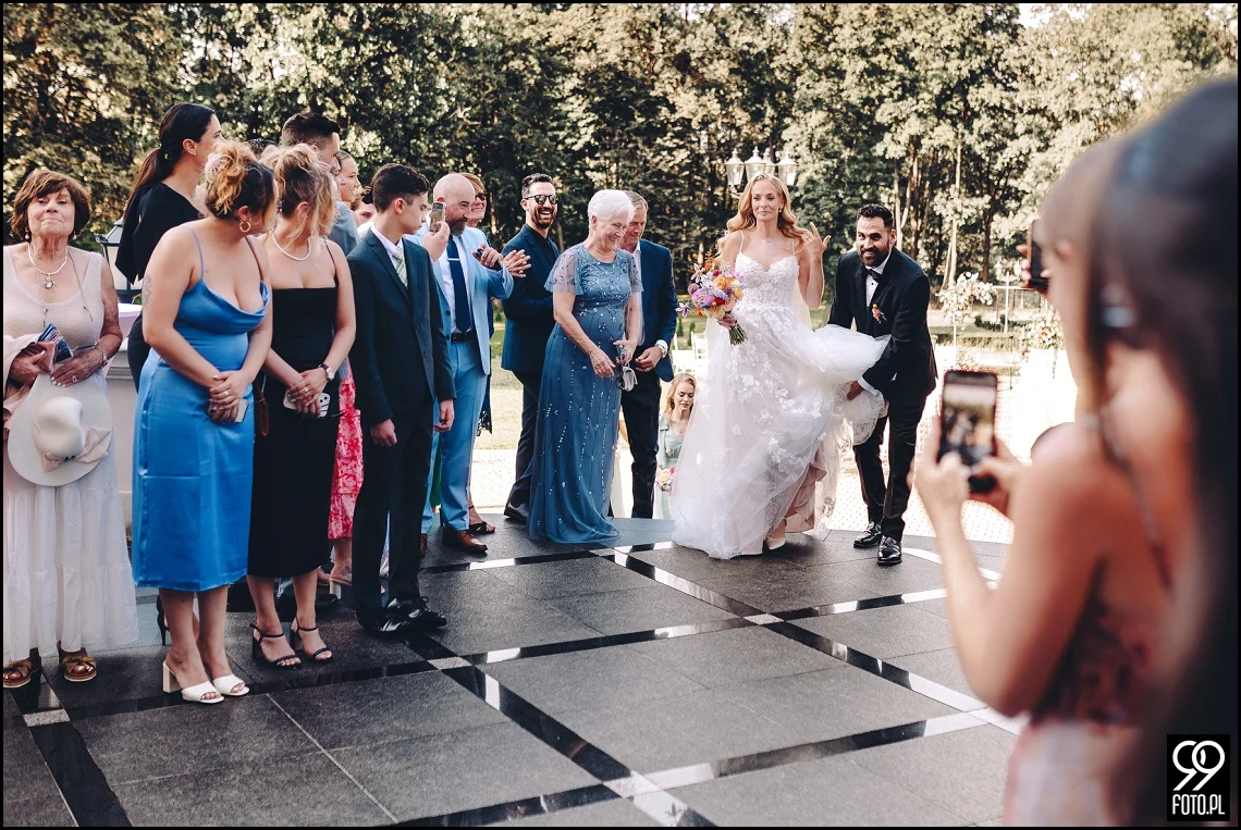 Pałac Goetz, ślub humanistyczny, amerykańskie wesele w Polsce