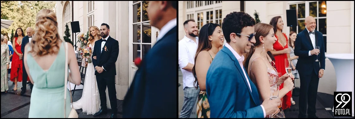 Pałac Goetz, ślub humanistyczny, amerykańskie wesele w Polsce