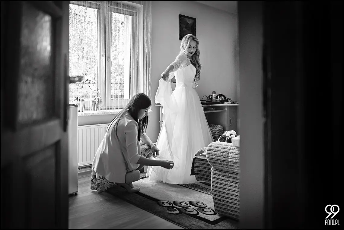 fotograf na wesele kraków, zdjęcia ślubne w domu weselnym u niedźwiedzia, fotograf na wesele kraków