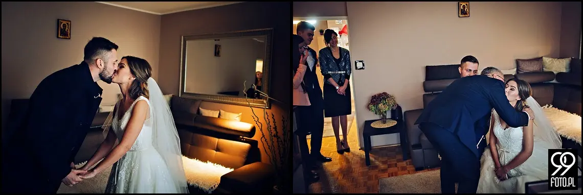 reportaż ślubny kościół Świętej anny kraków,zdjęcia ślubne hotel europejski