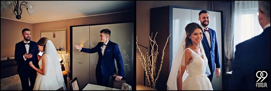 reportaż ślubny kościół Świętej anny kraków,zdjęcia ślubne hotel europejski