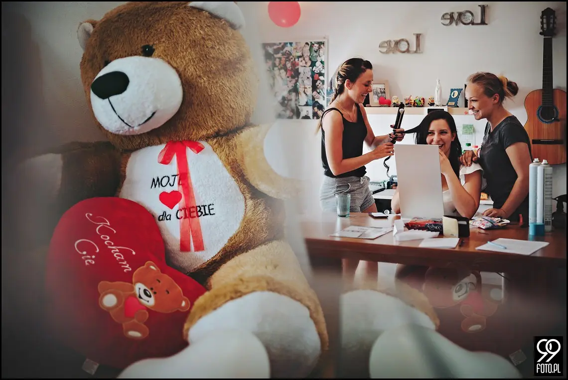 Reportaż ślubny Hotel Junior Kraków, fotograf na wesele Skawina