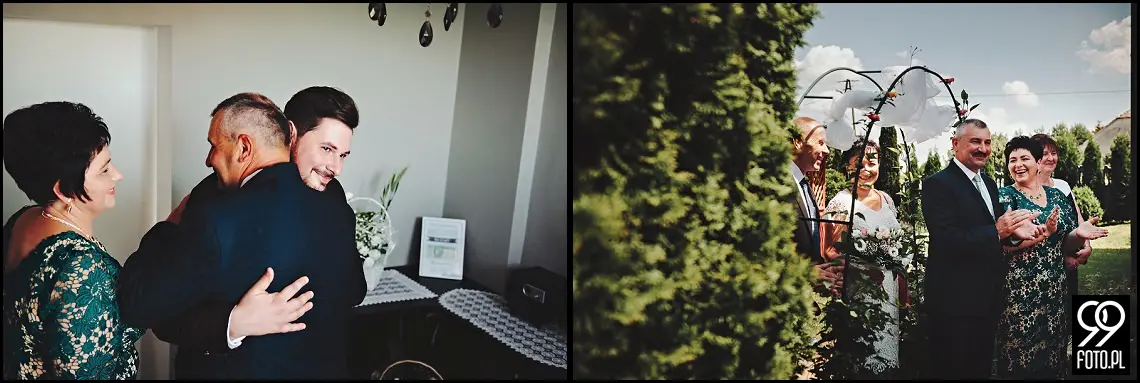Reportaż ślubny Hotel Junior Kraków, fotograf na wesele Skawina