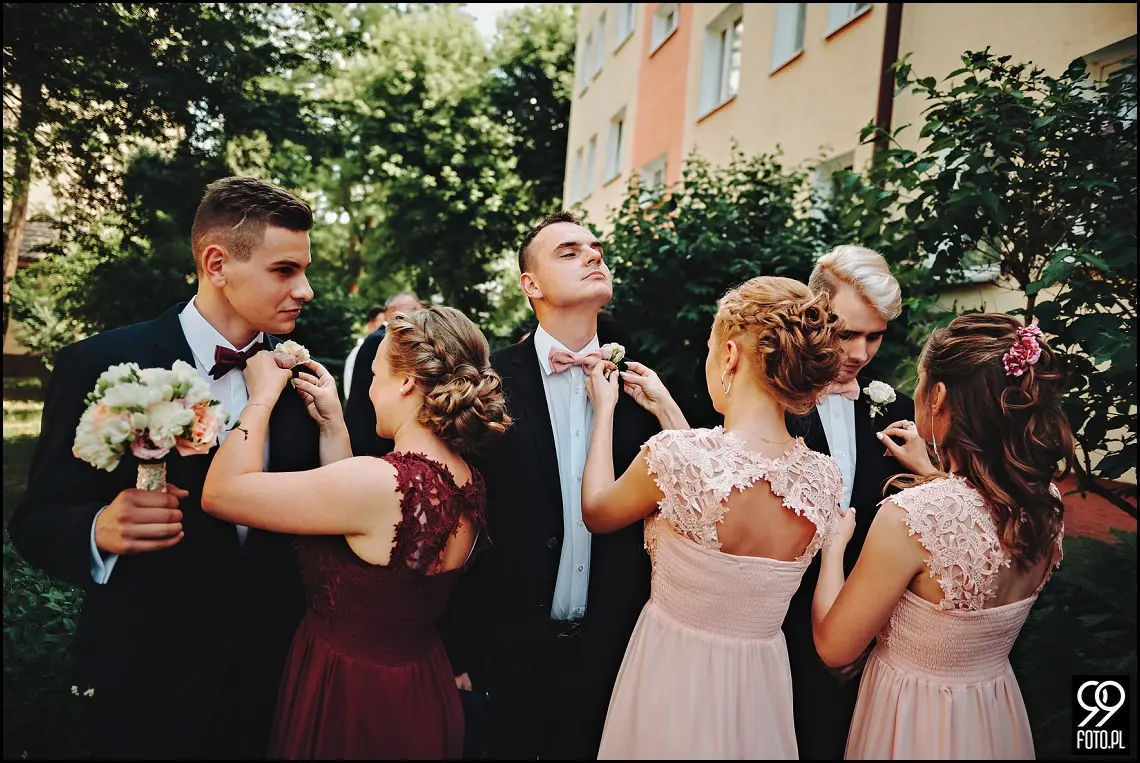 Reportaż ślubny Hotel Junior Kraków, fotograf na wesele Skawina
