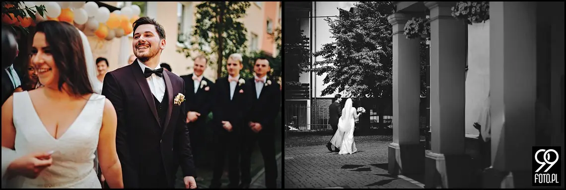 Reportaż ślubny Hotel Junior Kraków, fotograf na wesele Skawina