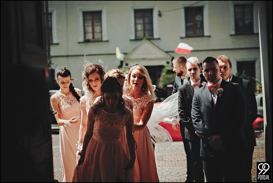 Reportaż ślubny Hotel Junior Kraków, fotograf na wesele Skawina