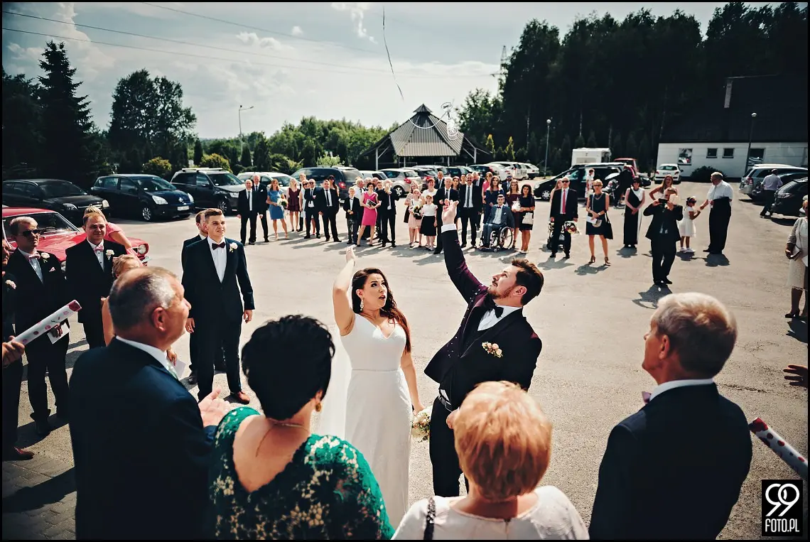 Reportaż ślubny Hotel Junior Kraków, fotograf na wesele Skawina