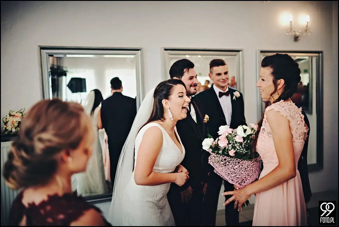 Reportaż ślubny Hotel Junior Kraków, fotograf na wesele Skawina