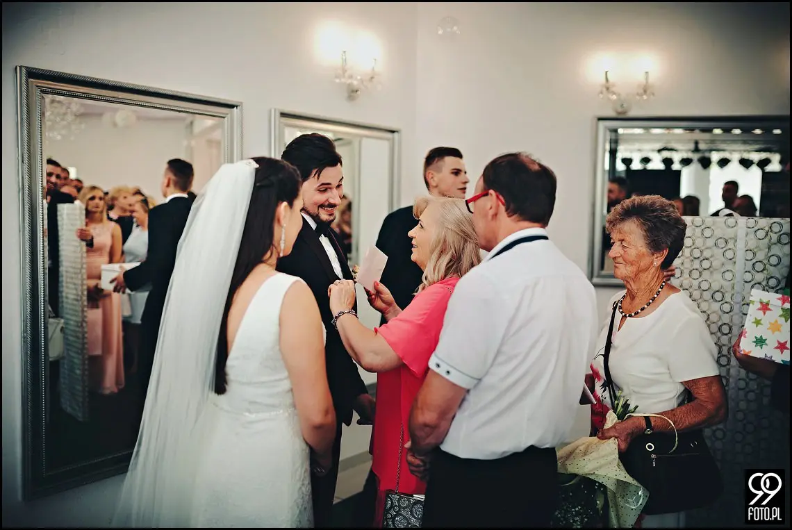 Reportaż ślubny Hotel Junior Kraków, fotograf na wesele Skawina