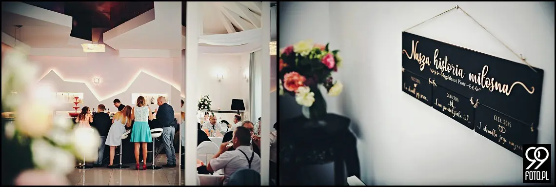Reportaż ślubny Hotel Junior Kraków, fotograf na wesele Skawina