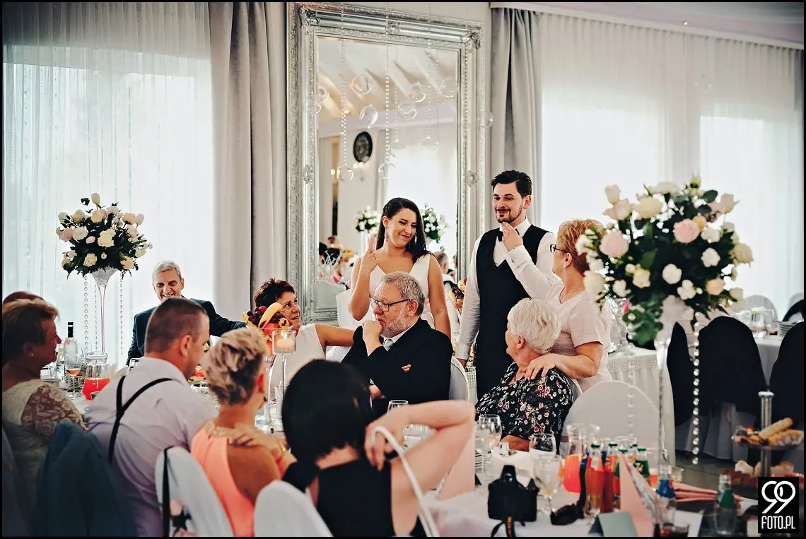 Reportaż ślubny Hotel Junior Kraków, fotograf na wesele Skawina